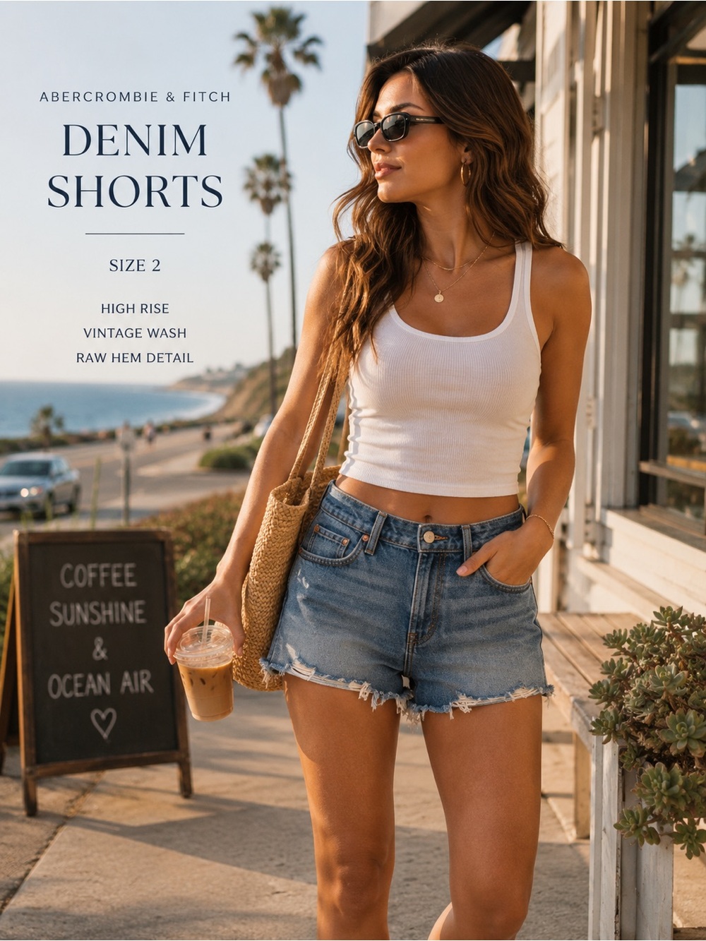 Abercrombie Denim Shorts